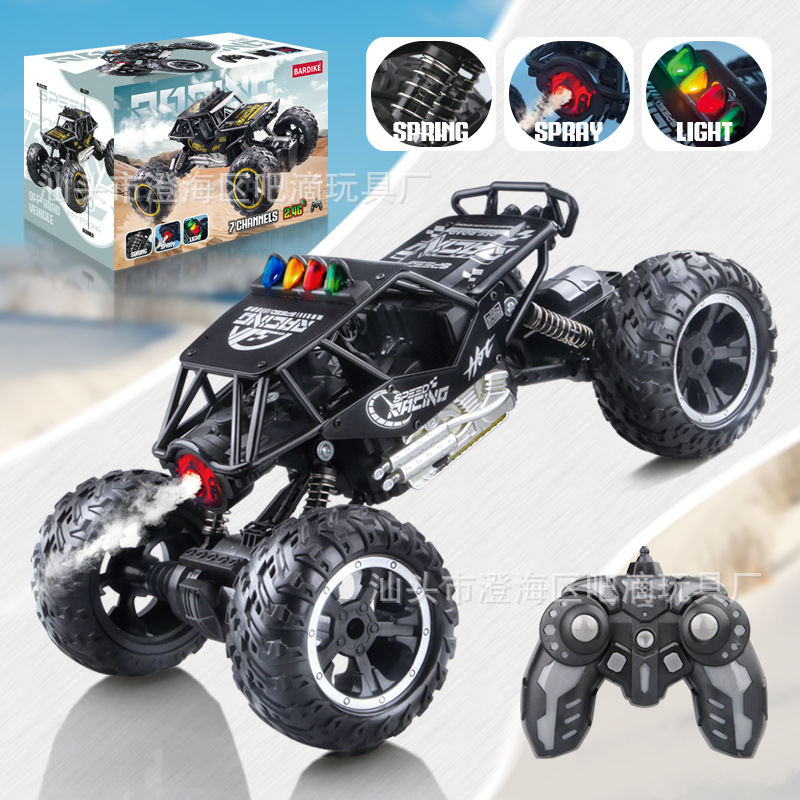 Remote Control Car Off-Road Climbing Car Cross-Border Alloy Shock-Absorbing Outdoor Sand Toy Car Gift for Boys, Children, and Elementary School Students - Image 2