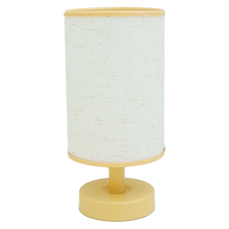 Scandinavian Simple Fabric USB Table Lamp Decoration Bedroom Bedside Lamp Study Dormitory Remote Control Led Night Light Creative - Image 2