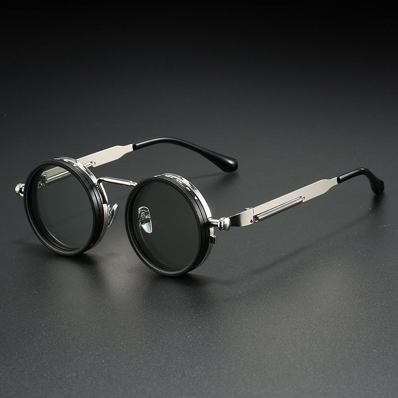 Handmade Nd9 Adjustable Light-Reducing Sunglasses for Fishing and Driving Filters Retro Glasses Anti-Uv Polarized Sunglasses - Image 2