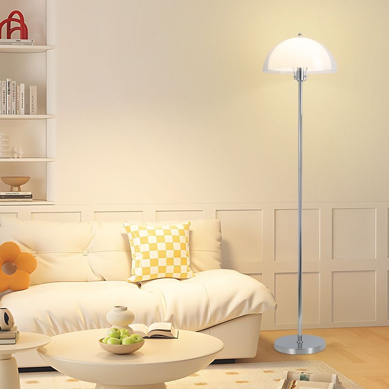 Italian Minimal Floor Lamp – Modern Glass Atmosphere Light - Image 2