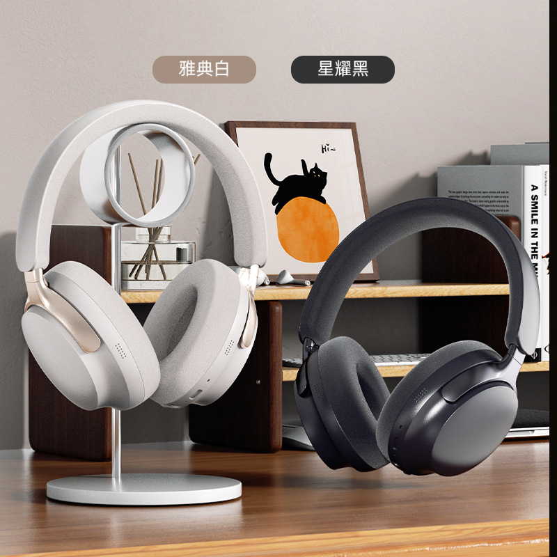 2026 New Over-Ear Headphones Anc Active Noise Reduction Hifi High-Quality Wireless Bluetooth Headphones in Stock for Dropshipping - Image 2